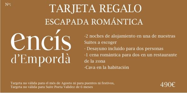 Tarjeta Regalo romántica 